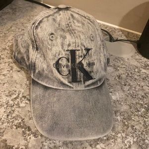 Calvin Klein denim baseball cap